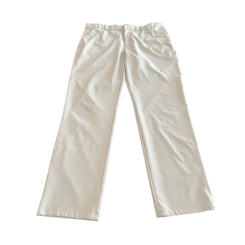 Nike Dri-Fit Chino Golf Pants Ivory Stretch Athletic Lightweight pants size 38x3